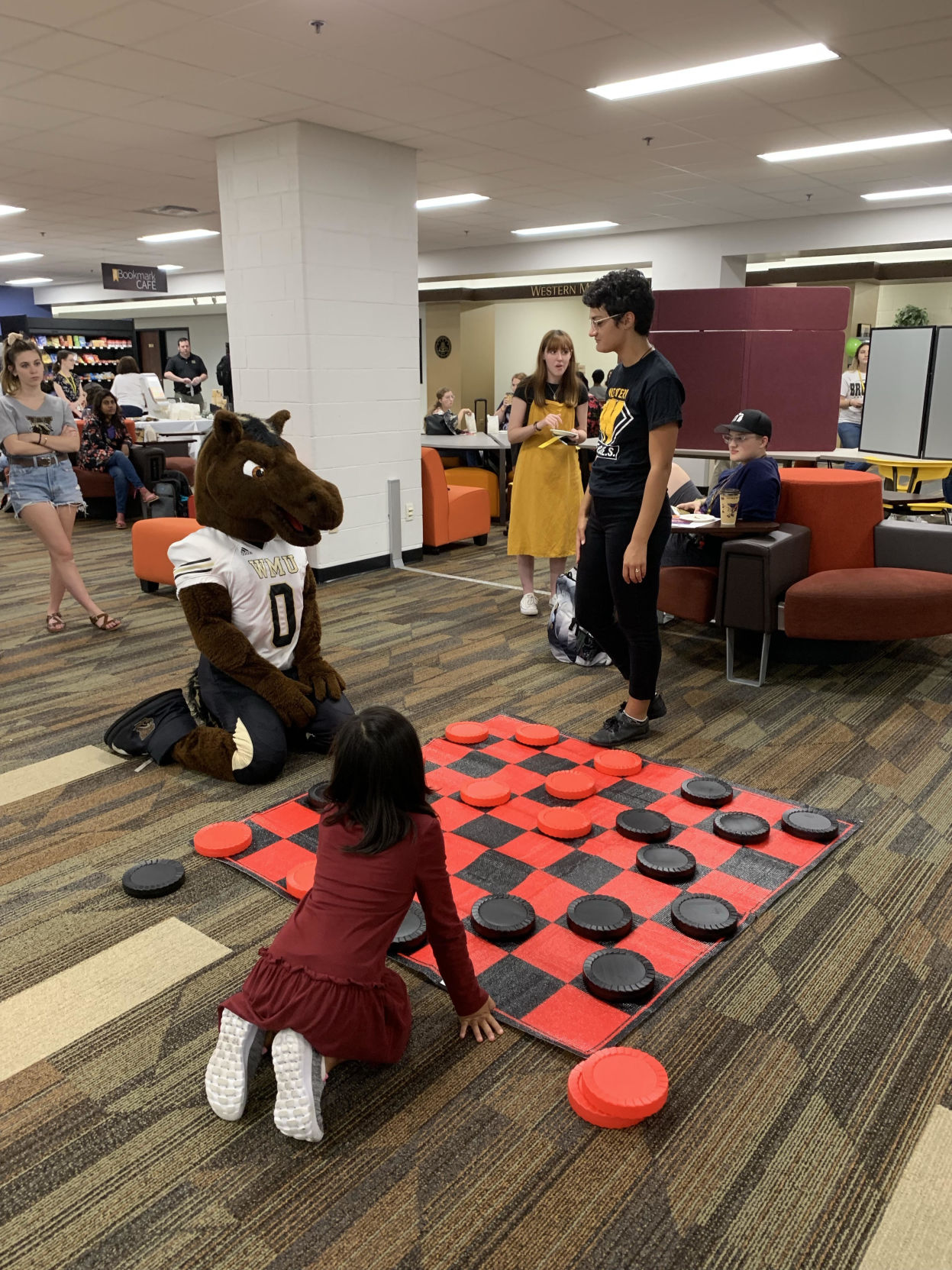 Checkers with Buster Bronco